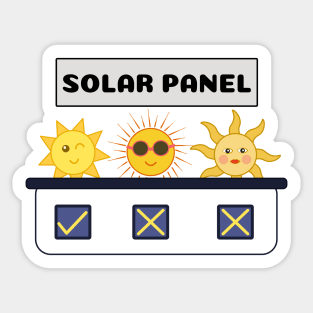 Solar Panel Sticker